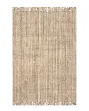 nuLOOM Hand Woven Chunky Loop Jute Rug