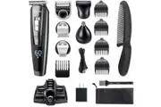 HATTEKER 5 In 1 Beard Trimmer Kit For Men Cordless Mustache Trimmer Hair Trimmer Groomer Kit Precision Trimmer Nose Hair Trimmer - Waterproof USB Rechargeable