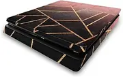 Official Elisabeth Fredriksson Pink and Black Art Mix Vinyl Sticker Gaming Skin Decal Cover Compatible with Sony PlayStation 4 PS4 Slim Console