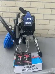 airless paint sprayer.jet395,3.5 HP PSI 3000 COMES WITH GUN,HOSE,TIPS,EXTENTION