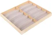 Zerodeko Sunglasses Display Organizer Slot Storage Case for Glasses Stylish Holder with Flocking Lining for Home Shop Easy Maintenance Unique Design