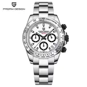Luxury PAGANI DESIGN Men's Japan Quartz Steel Wrist Watch Chronograph Date reloj