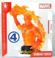 Human Torch 1:6 Scale Resin Bust Diamond Select Toys Limited #120/2,000 (2023)