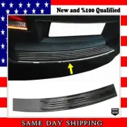 Chrome Rear Bumper Scratch Protector (BLACK) S.STEEL For DODGE JOURNEY 2008-UP