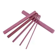 6 Pcs Knife Sharpening Stone Set, Ruby Stone Sharpening Kit Cylindrical Whets...