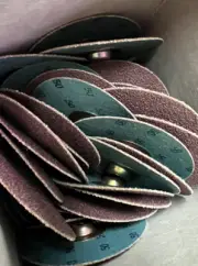 3” Sanding Discs 50 Grit Norton Abrasives 66261138195 BOX OF 50
