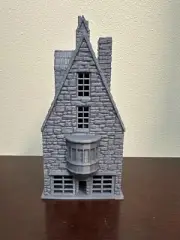 Wizarding World inspired 3D printed building Hogsmeade Christmas Village
