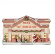 Canterbury Lane 2023 Lighted Home Depot Christmas Village House