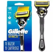 Gillette ProGlide Shield (1) Handle + (1) Razor Blade .