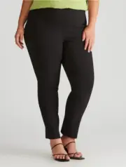 BNWT Size 28 AUTOGRAPH Black Super Stretch Classic Pants Regular Length