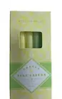 WILLIAMS SONOMA Easter Tiny Tapers Set of 6 Hand Dipped Yellow Green Spring New