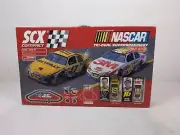 SCX Compact Nascar Tri-Oval Speedway 1:43 Slot Racing Matt Kenseth Greg Biffle