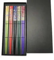 Chopsticks Set Wakasa Lacquerware Chopsticks Made in Japan