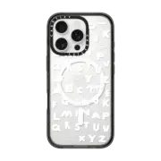 iPhone 16 Pro Impact Case MagSafe Compatible INAP ALPHABET PATTERN