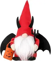 GNOME Halloween Plush Doll | Witch Faceless Doll Ornaments Cute GNOME Plush Doll | Halloween Dwarf Doll, Faceless Doll Decoration for Home, Living Room