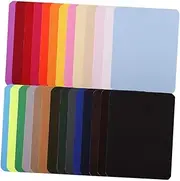 KONTONTY 26pcs Colorful Imitation Denim Patches for Repair Jeans Bags and Pants Convenient Reinforcement and Decorative