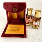 Vintage Saleh Yacoob Yadgar Oil Perfume~ Dior Dior ~ Dubai~ Dark Red Velvet Case