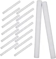 NOLITOY 25pcs Non Slip Foam Sofa Cover Tuck Grips Slipcover Support Tubes for Couch Cushions Elastic Foam Holders for Furniture Maintenance and Gap Filling