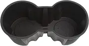 PZNGNKELPT Console Cup Holder Insert Accessories Silicone Skid Proof Water Proof Car Coasters Double Holder Compatible with Tesla 3 Y 2021 Glove Box