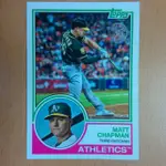 奧克蘭運動家隊金手套三壘手MATT CHAPMAN 特卡