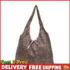 Tote Bag for Women Large Purse and Handbag Nylon Slouchy Hobo Bag (Light Brown)