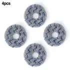 4 PCS Mop Cloth Rag Pad For Ecovacs For Deebot X1 TURBO Vacuum cleaner
