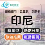 【數位旅遊】印尼上網卡30天．總量50GB