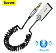 Baseus Aux Bluetooth Adapter Dongle Cable For Car 3.5mm Jack Aux Bluetooth...