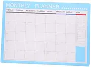 DOITOOL Magnetic Monthly Planning Board Dry Erase Calendar for Fridge Reusable Chalkboard with Stylish Design Effortless Erasing Firm Magnetic Hold for Kitchen Weekly Schedule Organization