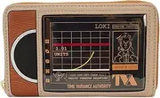 [Loungefly] Loki (TV) TVA Multiverse Zip Around Wallet, 4-Inch