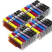 24P Combo XXL Black Color Ink Set for Canon PGI-280 CLI-281 TS8222 TS8320 TS8322