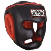 Ringside Full Face HGBC MMA Kick Boxing Sparring Headgear Head Gear - Black