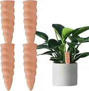 lyanny Plant Watering Spikes - Clay Wine Bottle Watering Stakes,Clay Stakes Devices Irrigation Accessories Waterer for Indoor Flower Lawn Garden Jardin Potted Lovers