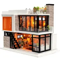 在飛比找樂天市場購物網優惠-diy小屋手工拼裝小房子模型禮品