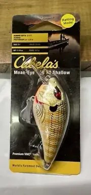 Cabela’s Mean-Eye TSB 70 Shallow Rattling Crankbait -2 3/4in•11/16oz- Bluegill