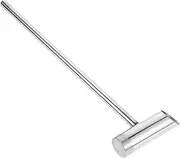 DINHEAROM Marshmallow Sugar Spoon Stainless Steel Long Handle Scoop for Cotton Candy Machines Diameter Easy to Clean and Maintain Construction for Candy Making