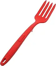 TIDTALEO Pasta Multifunctional Fork Heat Resistant Silicone Kitchen Utensil for Mixing Mashing and Serving Spaghetti and Noodles Stylish Design for Home Cooking