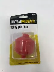 Disposable Inline Spray Gun Filter 1/4” Central Pneumatic 88224