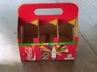 2007 Coca Cola Coke 6 Pack Cardboard Carrier Vintage