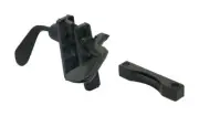 Barton Kramer Bronze Black Aluminum InSwing Latch 1 Pk - Case Of: 1