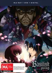 Basilisk The Ouka Ninja Scrolls Part 2 Eps 13 24 - Blu ray + DVD Blu ray/DVD