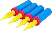 MAGICLULU 4pcs Hand Push Type Air Pump for Birthday Balloon Electric Ball Pump Inflator Lightweight Portable