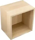 (3) IKEA EKET 904.288.42 Storage Cube 13 3/4 X 9 7/8 X 13 3/4 BNIB BEIGE OAK