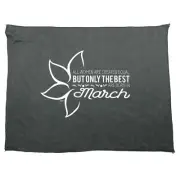 March All Women Are Created Equal - Funny Novelty Gym Sports Towel Gift Gifts