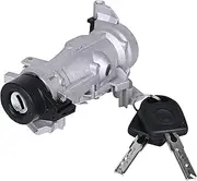 Ignition Switch Lock Cylinder Compatible with Audi A3 Volkswagen VW Golf Jetta Passat Tiguan Replaces 1K0905851B +1K0905865 with Key Ignition Starter Switch Kit
