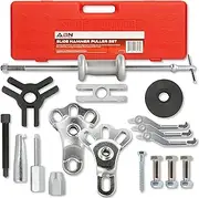 ABN Slide Hammer Puller Set Wheel Bearing Removal Tool w/Slide Hammer Attachments – Wheel Hub Puller Dent Repair Kit