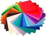 40 Color Square Non-Woven Fabrics, Children's Handmade DIY Material Kit, Pre-Cut Quilting Patchwork 30×30cm