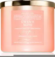 Bath & Body Works Gwen's Note scented candle 411 g