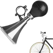 Bicycle Bell Kids Children Bicycle Scooter Bike Cycling Air Squeeze Honking Horn Hooter Bugle Bell Bicycle General Accessories Bicycle Accessories (Color : Black)