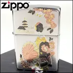 【ZIPPO】日系~傳統藝術-舞妓圖案電鑄板貼片加工打火機